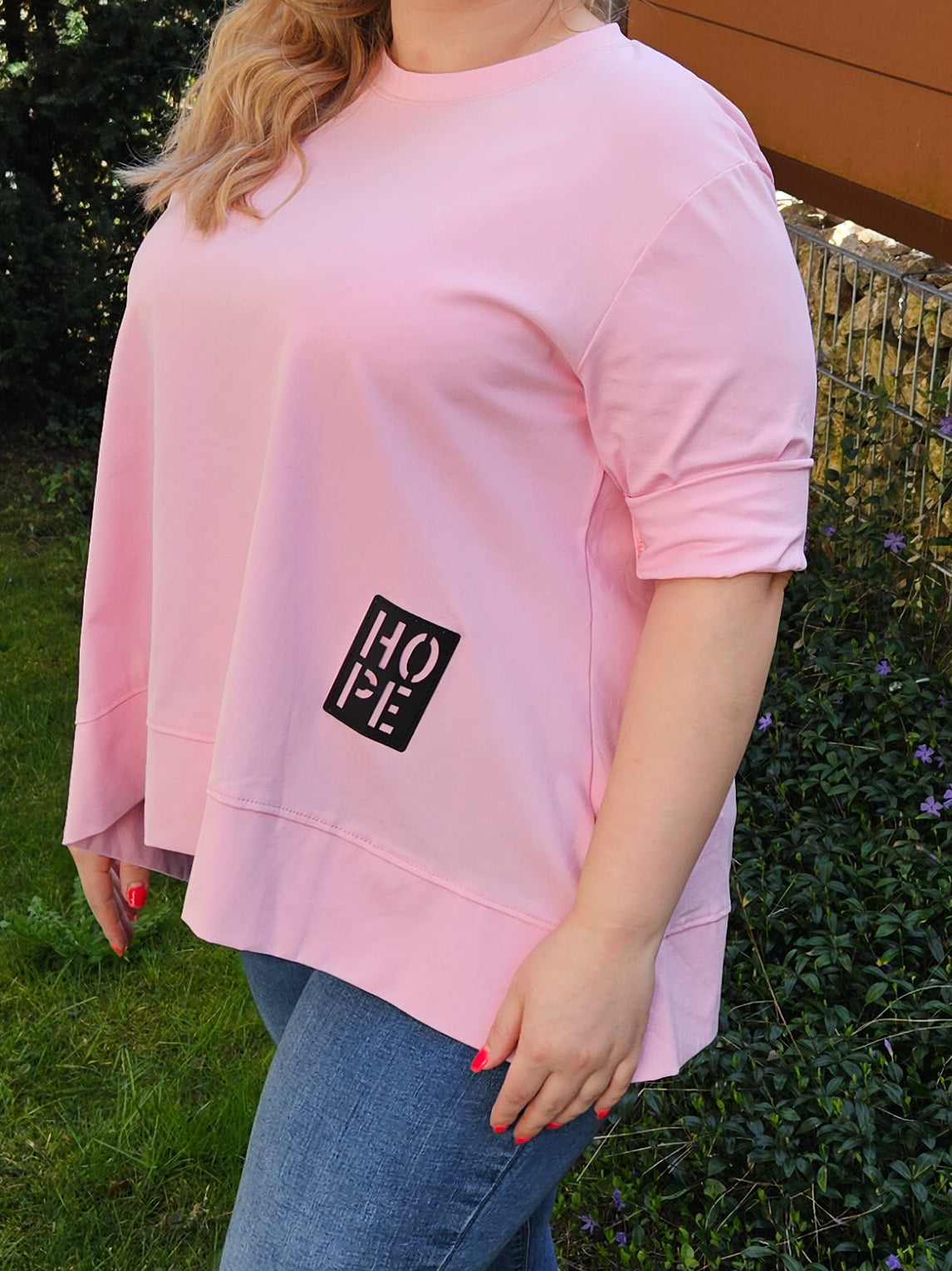 T-Shirt in Rosa